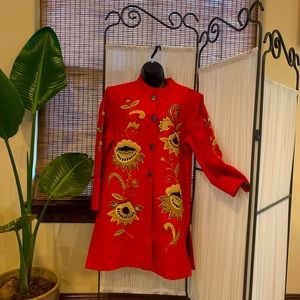 Indigo Moon 3/4 coat, SZ-Medium